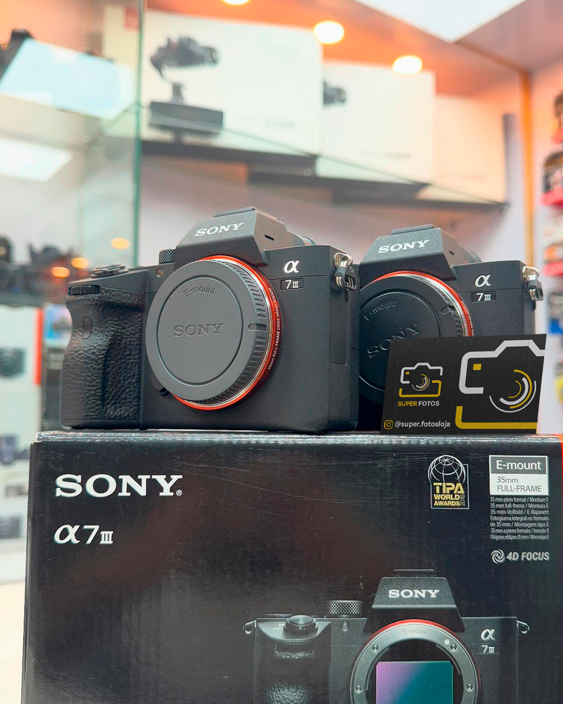 CAMERA SONY A7III SEMI NOVA