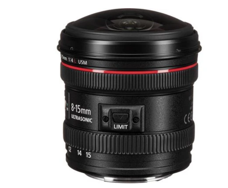 Lente Canon EF 8-15mm f/4L FISHEYE USM