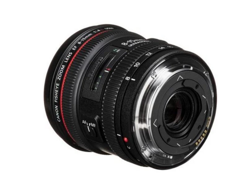 Lente Canon EF 8-15mm f/4L FISHEYE USM