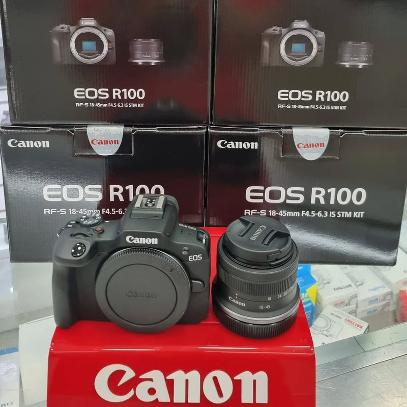 CAMERA CANON EOS R100 KIT SEMI NOVO