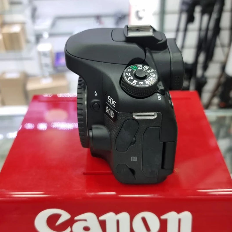 CAMERA CANON 80D SEMI NOVA CORPO