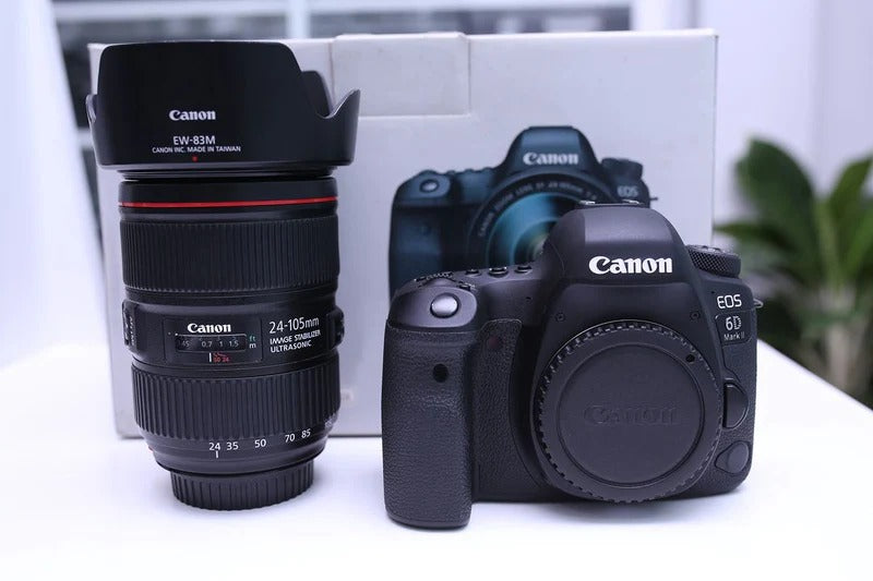 Camera Canon EOS 6D Mark II + Canon EF 24-105 F/4 L IS USM